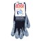 Showa Atlas Atlas Unisex Indoor/Outdoor Dipped Gloves Black/Gray L 1 pair 370BL-08.RT - alternate 2